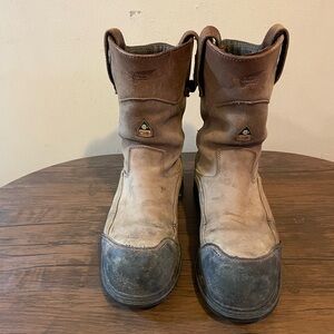 Red Wing 3553 Brown Leather Work Boots Men’s 9